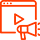Digital Marketing feature icon by Bluelines Tech